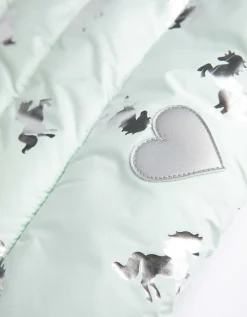 Gilet - Motief all-over - turkoois