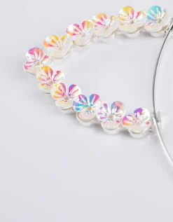Haarsieraden - Bloemenmotief - zilver