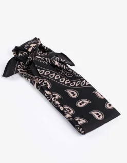 Haarsieraden - Paisleyprint - zwart
