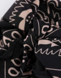 Haarsieraden - Paisleyprint - zwart