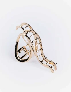 Haarspeld - Metallic details - goud