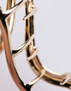 Haarspeld - Metallic details - goud