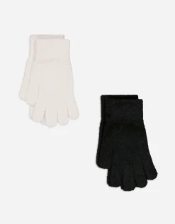 Handschoenen - Verpakking van 2 - zwart