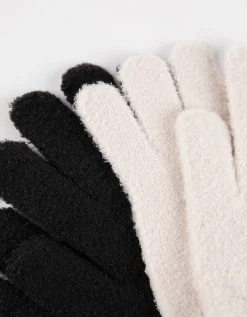 Handschoenen - Verpakking van 2 - zwart