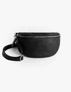 Heuptas - Imitatieleer - zwart