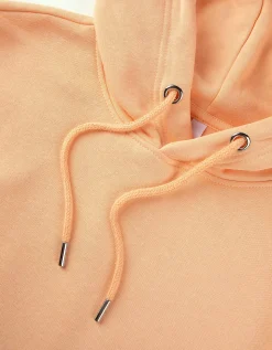 Hoodie - Kangoeroezak - oranje