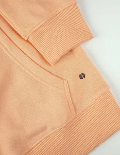 Hoodie - Kangoeroezak - oranje