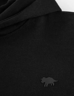 Hoodie - Kangoeroezak - zwart