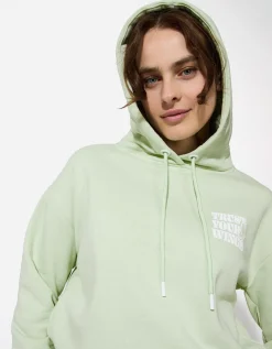 Hoodie - Kap - groen
