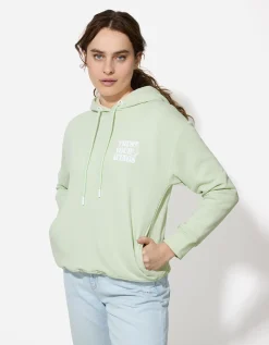 Hoodie - Kap - groen