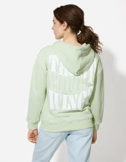 Hoodie - Kap - groen