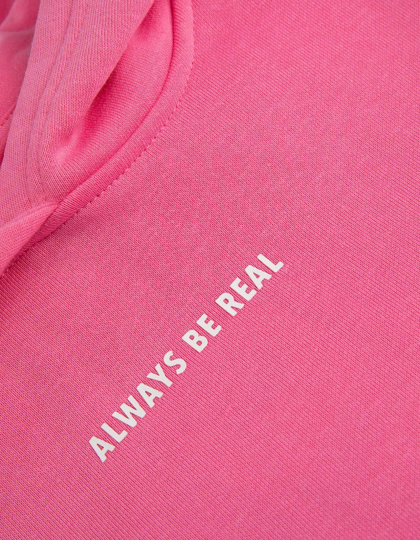 Hoodie - Kap - pink