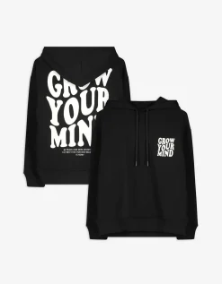 Hoodie - Kap - zwart