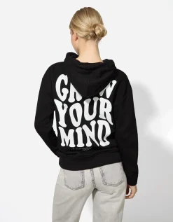 Hoodie - Kap - zwart