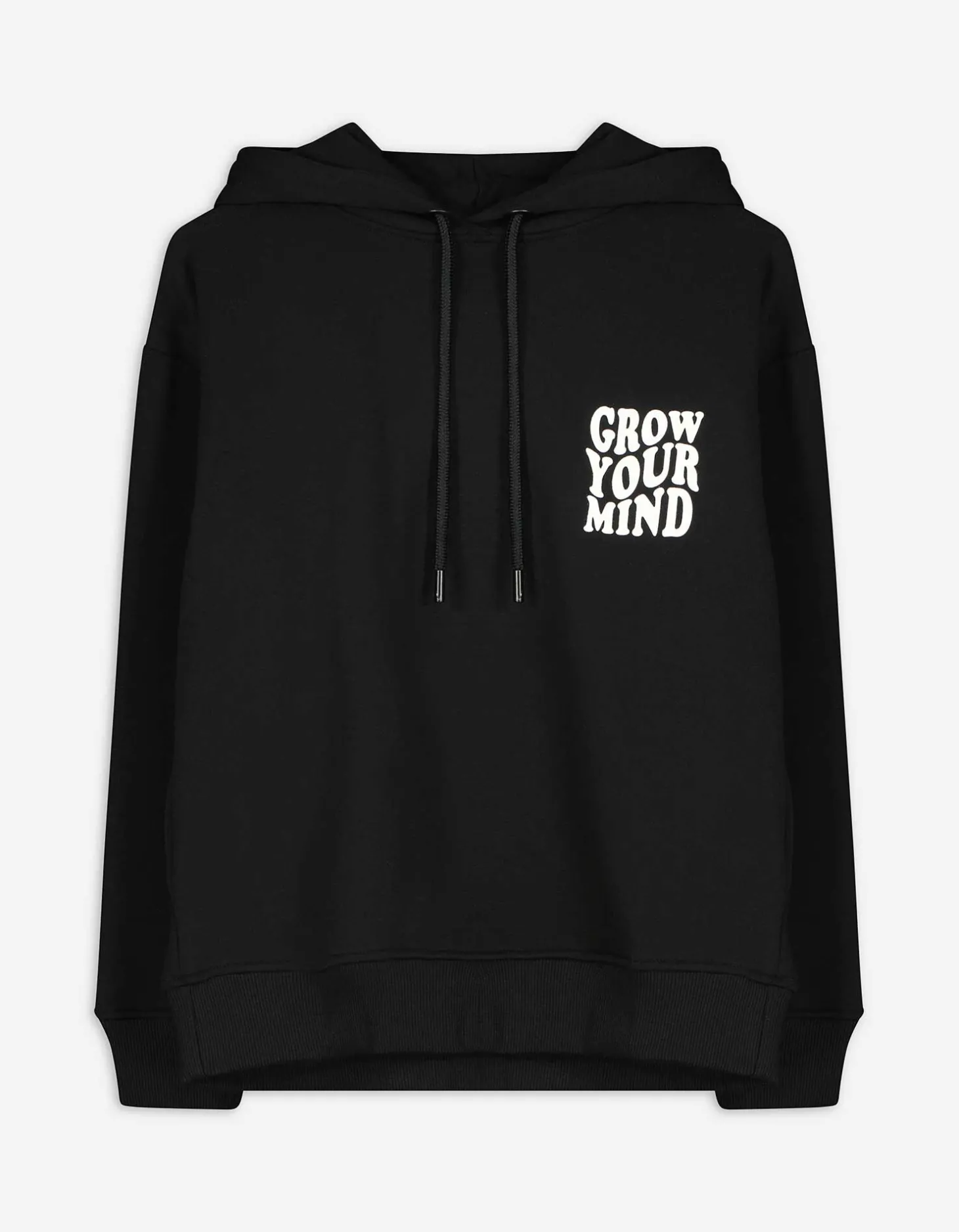 Hoodie - Kap - zwart