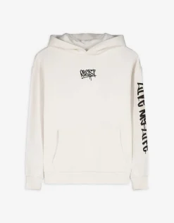 Hoodie - Oversized fit - wit