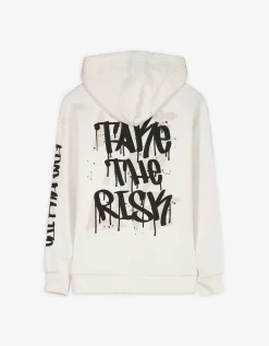 Hoodie - Oversized fit - wit