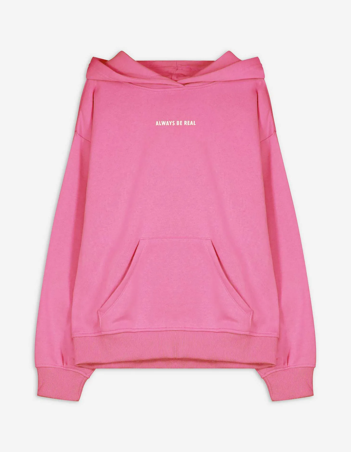 Hoodie - Print - pink