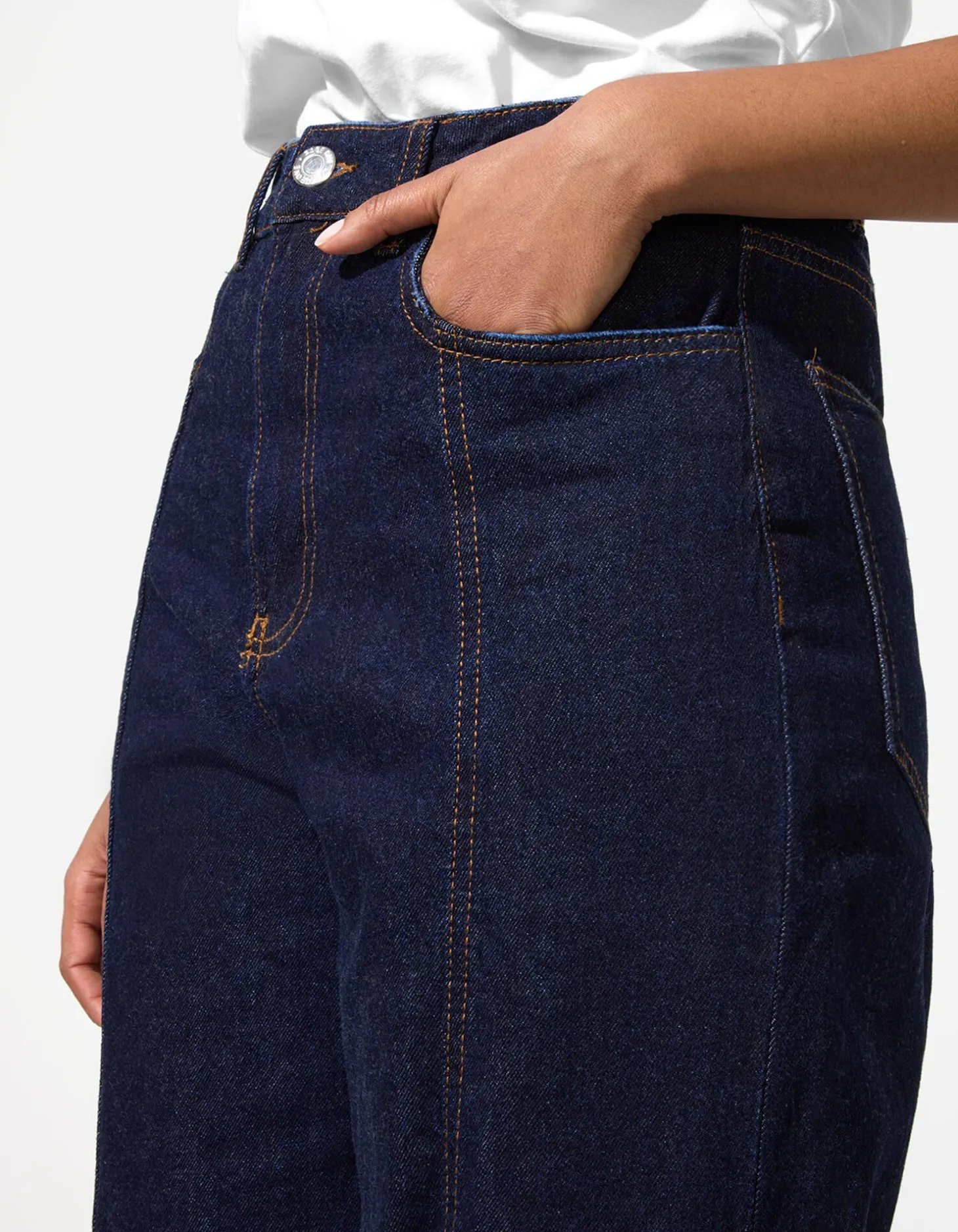 Jeans - donkerblauw denim - donkerblauw