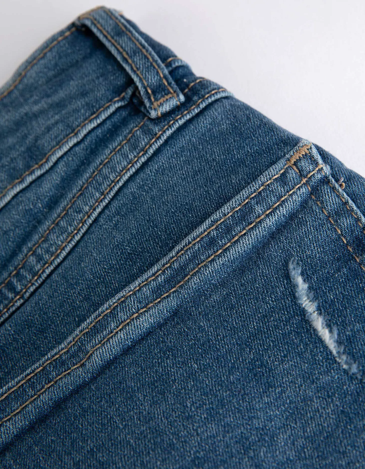 Jeans - Girlfriend fit - blauw