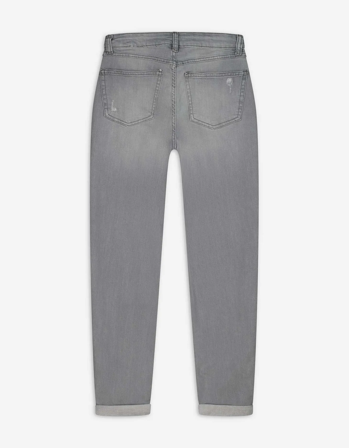 Jeans - Girlfriend fit - grijs