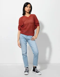 Jeans - Girlfriend fit - lichtblauw