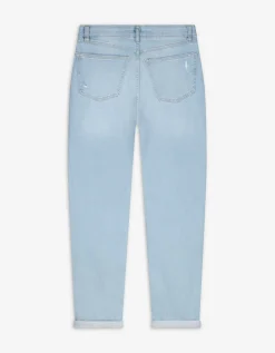 Jeans - Girlfriend fit - lichtblauw
