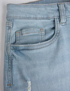 Jeans - Girlfriend fit - lichtblauw