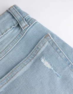 Jeans - Girlfriend fit - lichtblauw