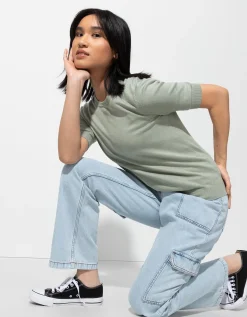 Jeans - lichtblauw denim - lichtblauw