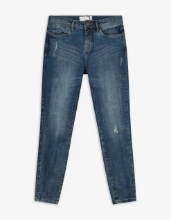 Jeans - Met stretch - blauw