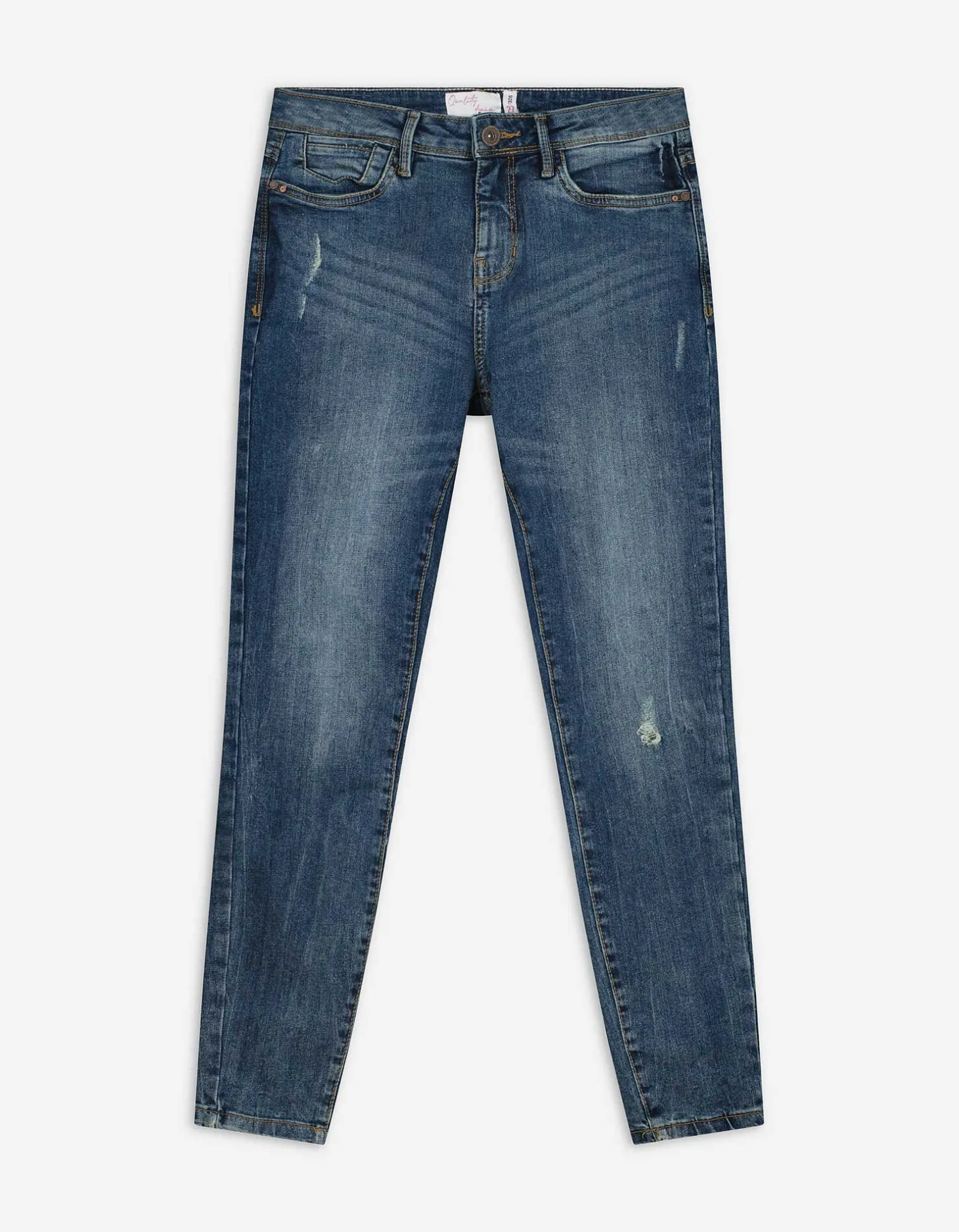 Jeans - Met stretch - blauw