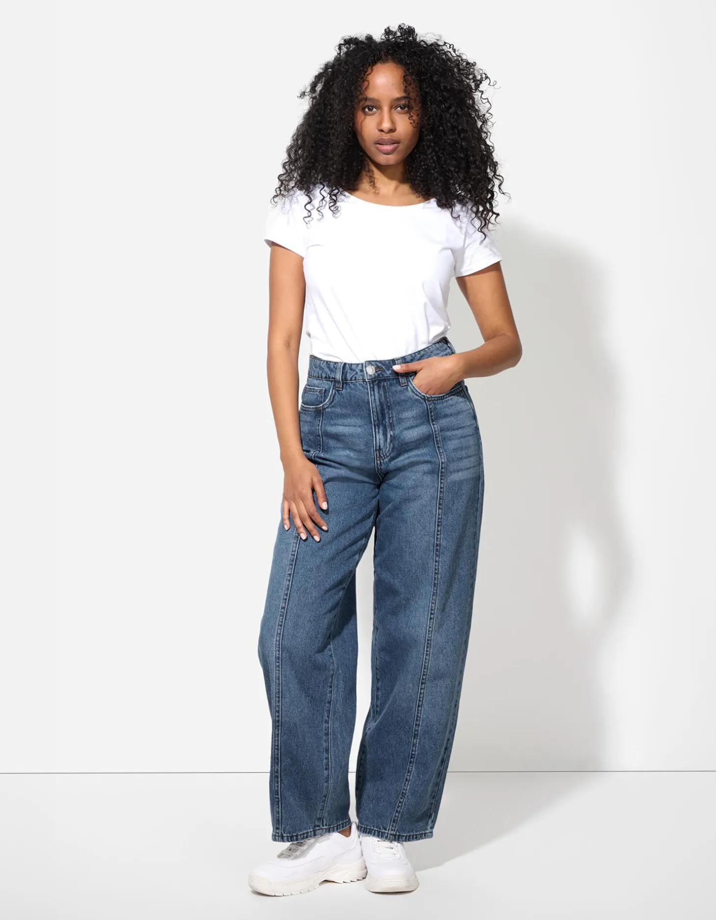 Jeans - middenblauw denim - blauw