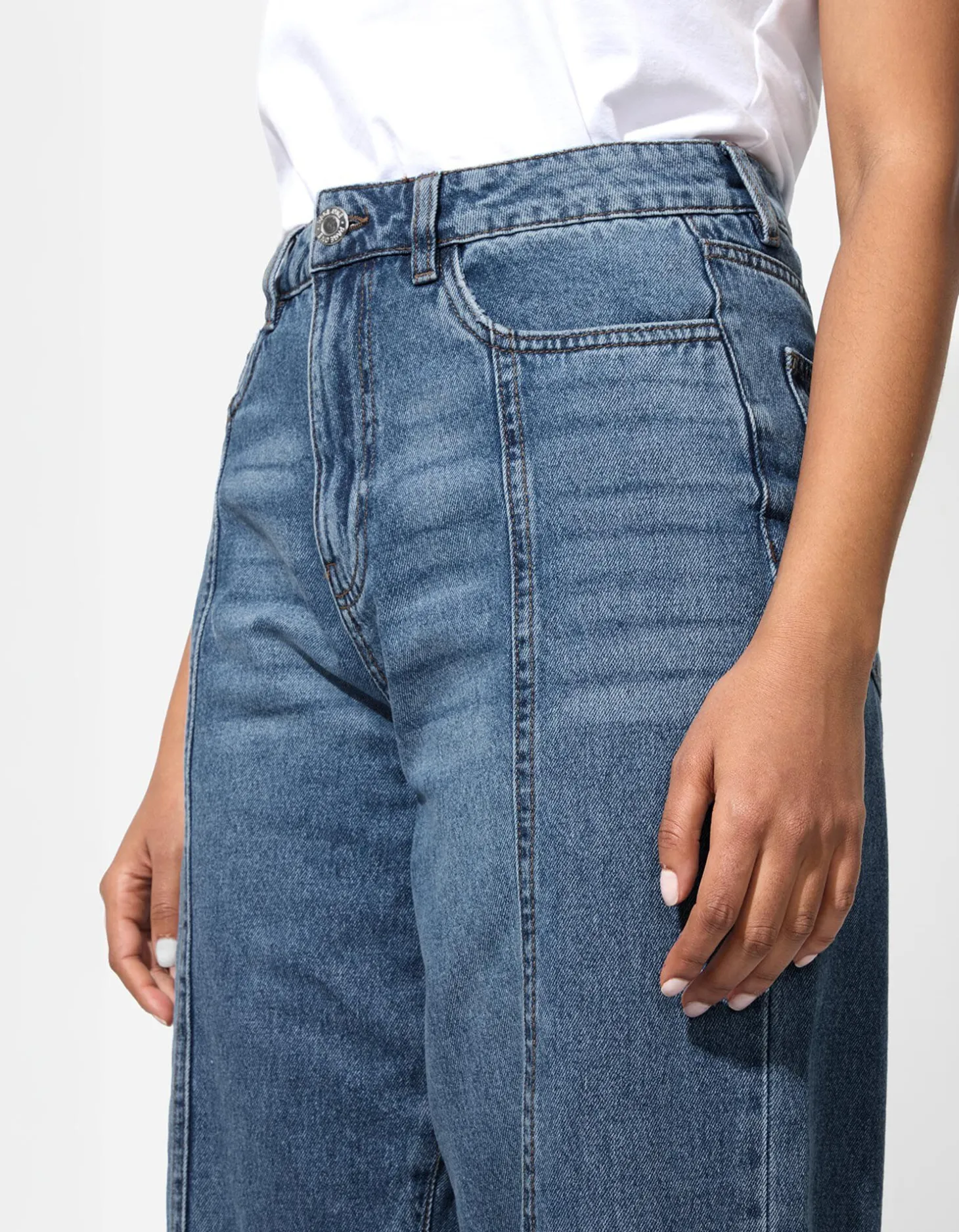 Jeans - middenblauw denim - blauw