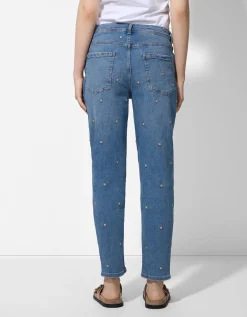 Jeans - Mom Fit - blauw