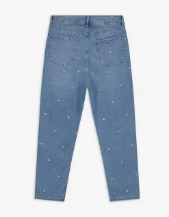Jeans - Mom Fit - blauw