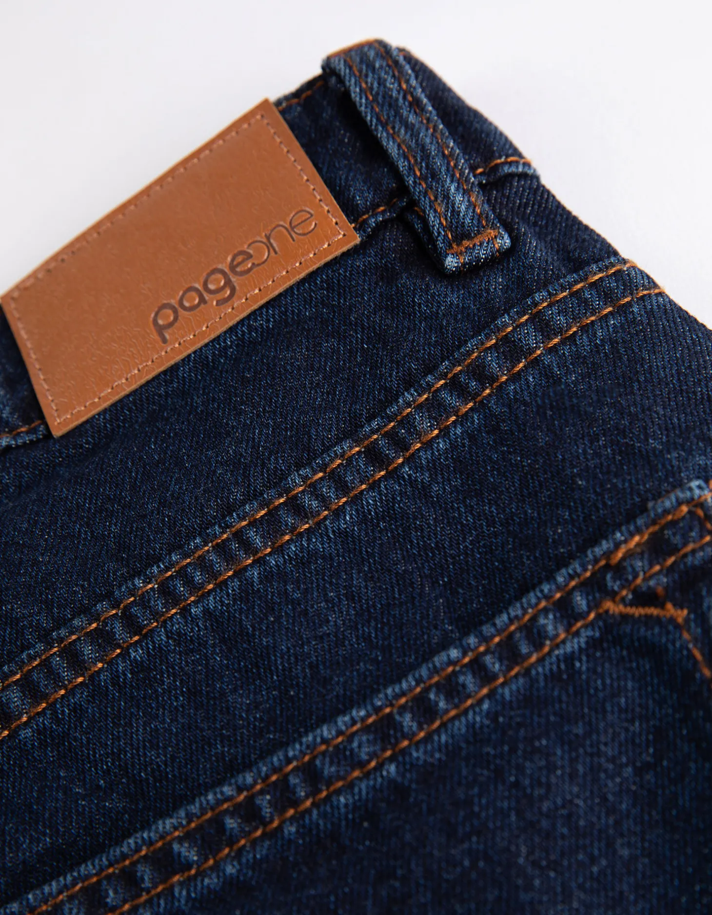 Jeans - Mom Fit - donkerblauw