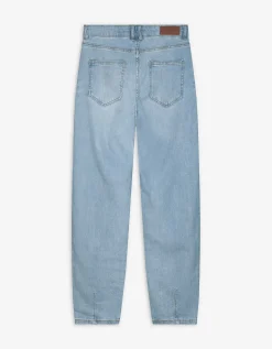 Jeans - Plooi - lichtblauw