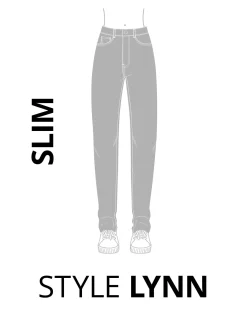 Jeans - Schoon waseffect - donkerblauw