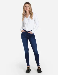 Jeans - Skinny fit - donkerblauw