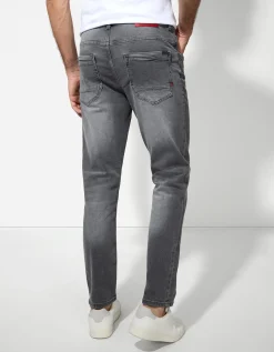 Jeans - Slim fit - grijs