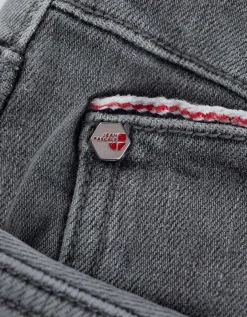 Jeans - Slim fit - grijs