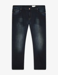 Jeans - Straight fit - donkerblauw