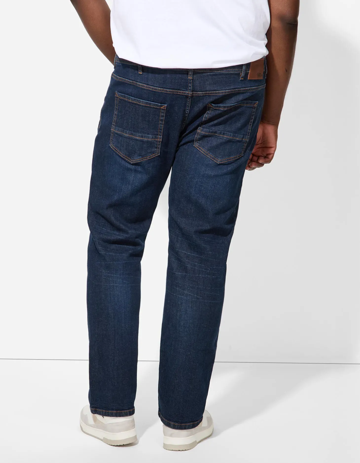 Jeans - Straight fit - donkerblauw