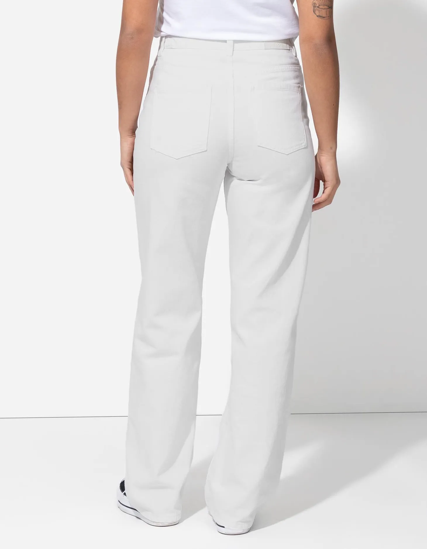 Jeans - Straight fit - wit