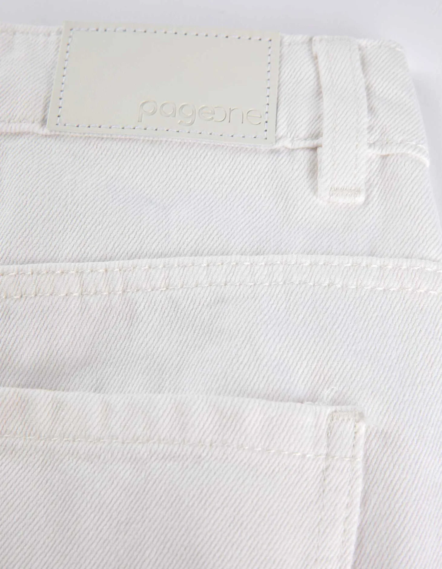 Jeans - Straight fit - wit