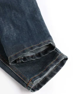 Jeans - Verstelbare zoom - donkerblauw