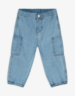 Jeans - Waseffecten - blauw