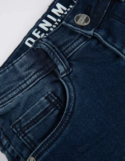 Jeans - Waseffecten - donkerblauw