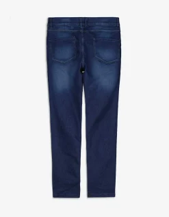 Jegging - Riemlussen - donkerblauw